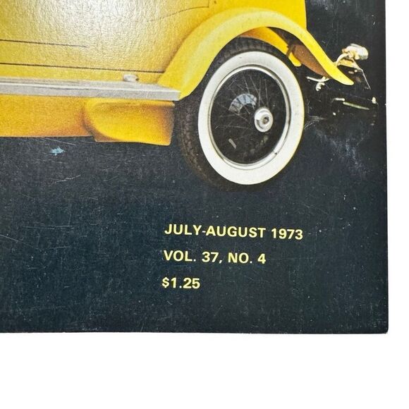 Antique Automobile 1973 Magazine July-August Volume 37 Issue 4 - Picture 2 of 5